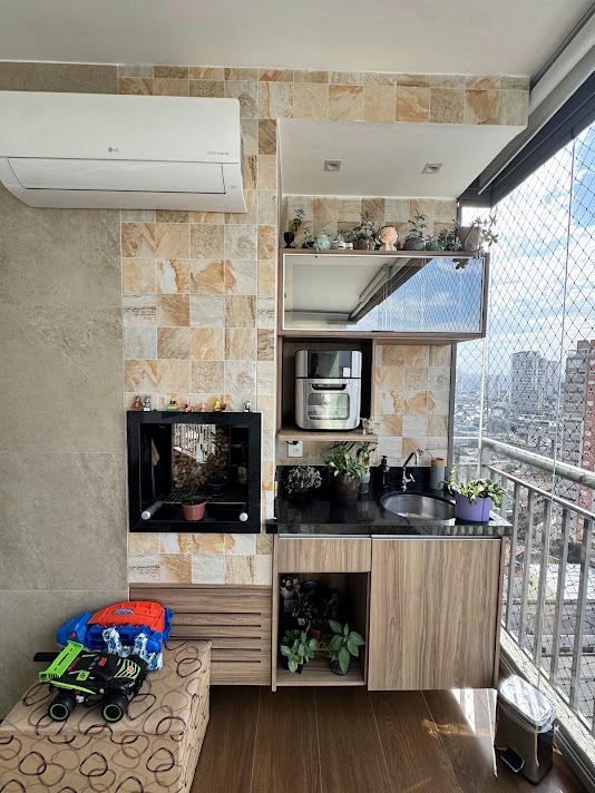 APARTAMENTO 60m2º COM VARANDA GOURMET - miniatura 5